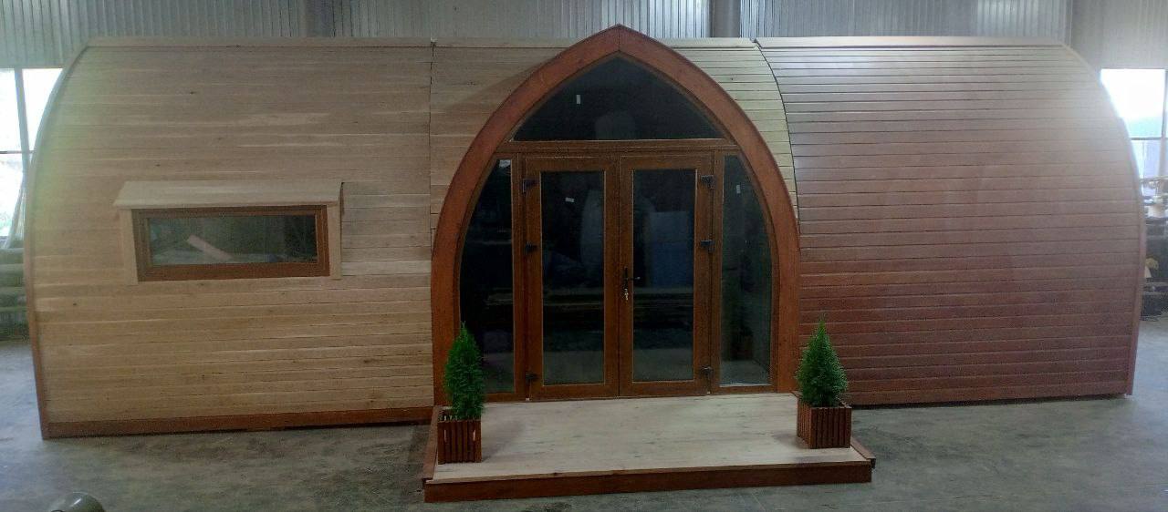 Двомодульний будинок GoodWoodHome у зборі в цеху перед відправкою
