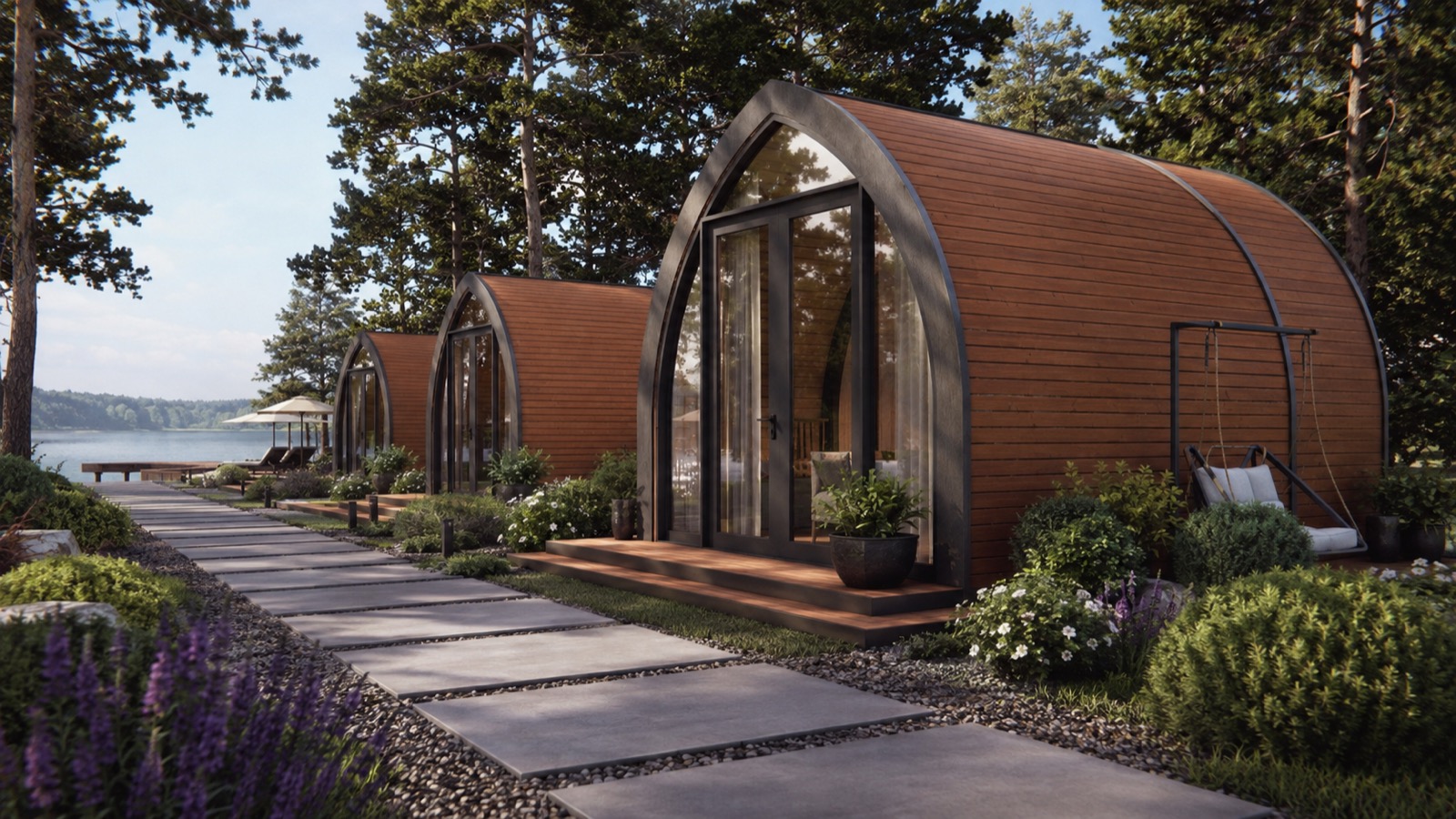 GoodWoodHome modules for glamping